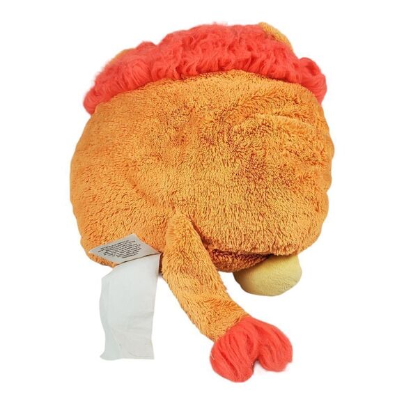 Mushabelly Lion Pillow Snoring Sound Plush Stuffed Animal Toy Yellow Orange 19" - Picture 2 of 10